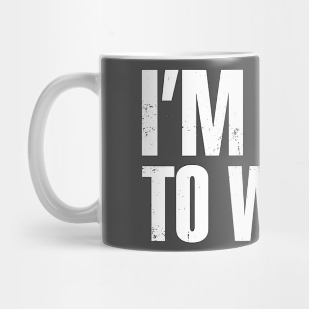 I'm In It To Win It Motivational Inspiration by Bobtees